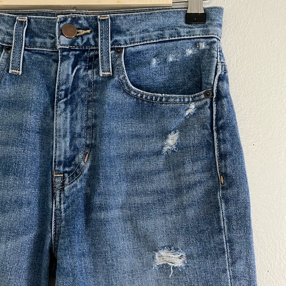 Something Navy High-Rise Cigarette Ankle Jean in Light Indigo Wash | Nordstrom - Picture 4 of 8